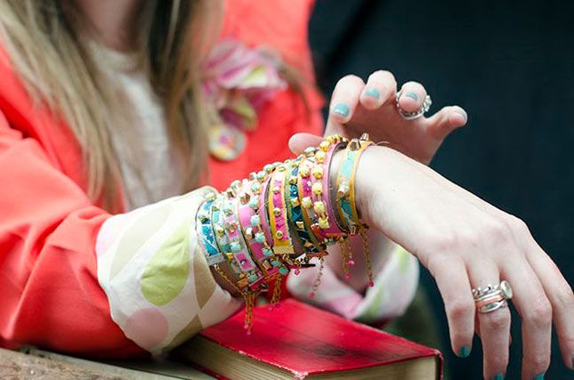 Studded Leather Bracelets