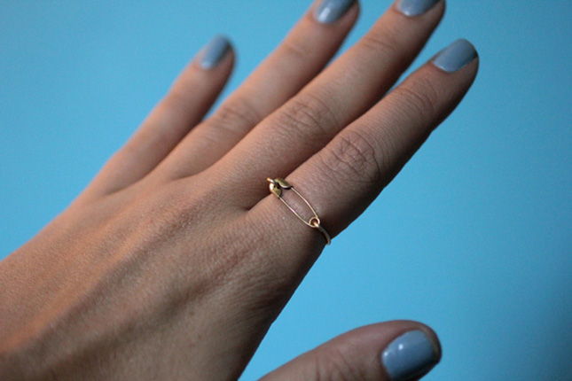 Safety Pin Ring