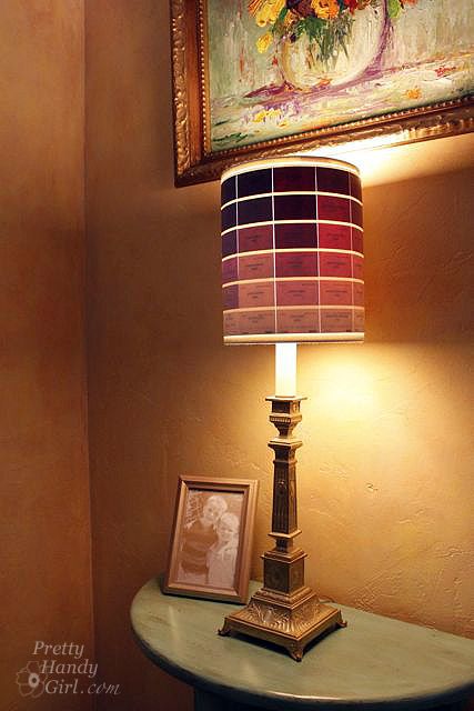 Paint Chip Lampshade