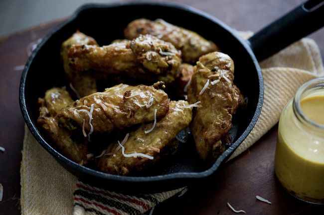 Crispy Curry-Spice Chicken Wings