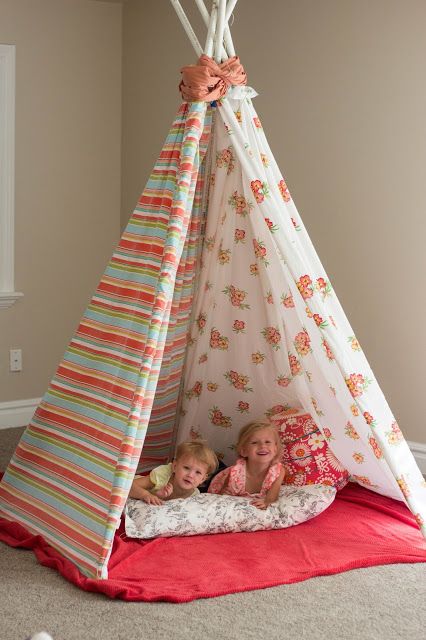 Easy PVC Teepee