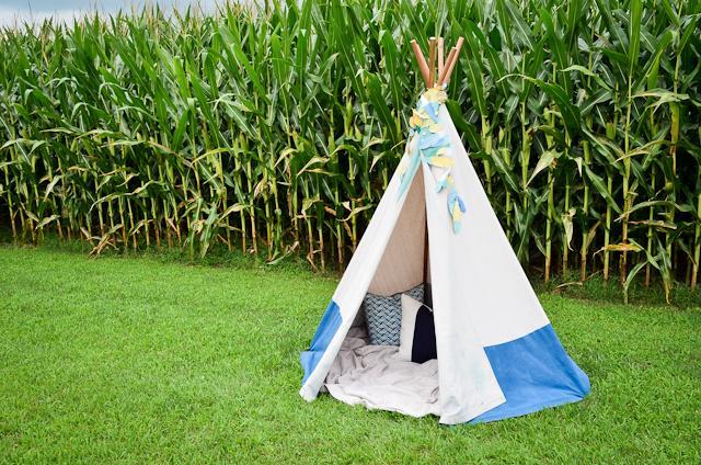 PVC Pipes Teepee