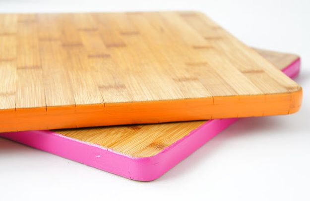 Painted Bamboo Cutting Boards