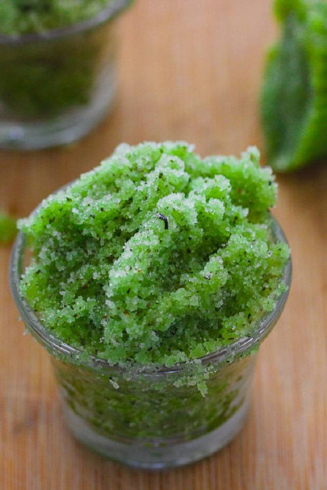 Green Tea Sugar Scrub