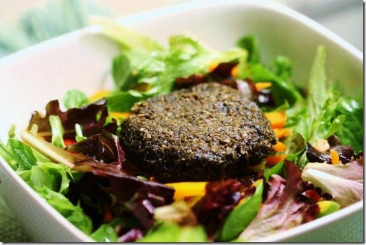 Ultimate Raw Vegan Mushroom Burger