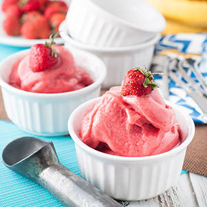 Strawberry Frozen Dessert