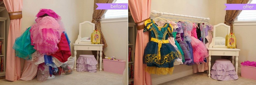 Organized Princess Dresses