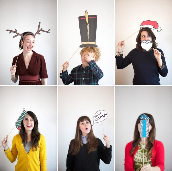 Holiday Photobooth Props