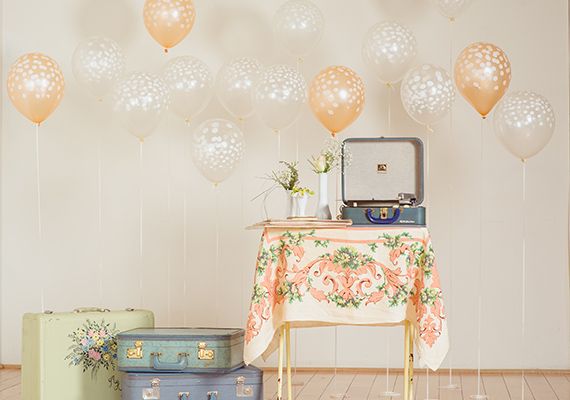 Girly Vintage Bridal Shower Inspiration