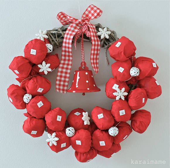 Wreath Advent Calendar