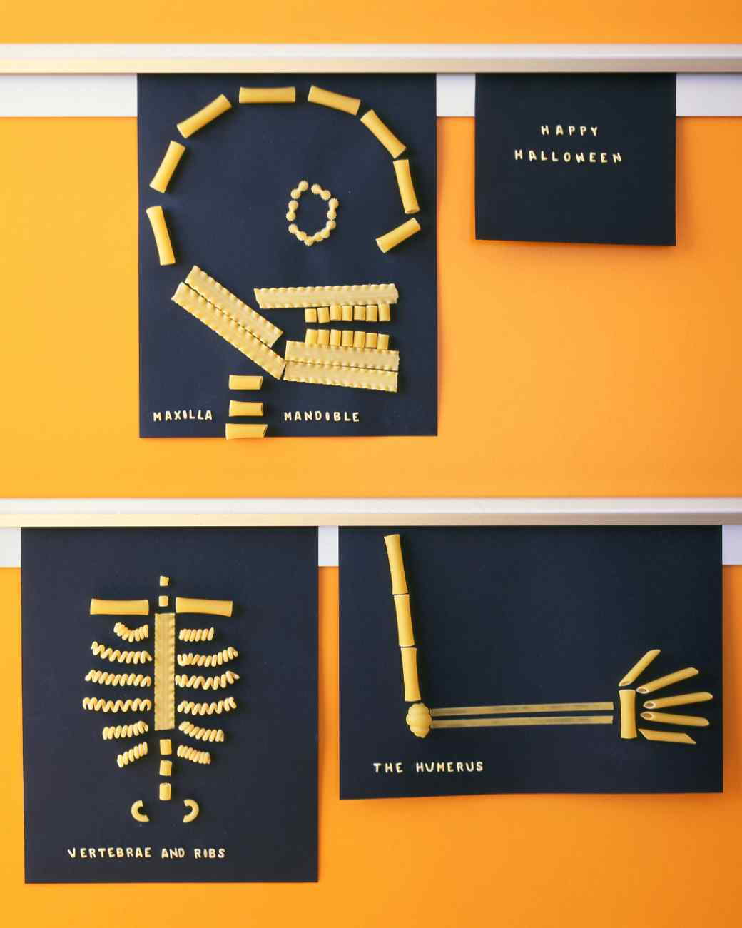 Pasta Skeletons