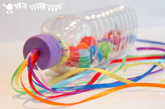 Rainbow Bottles Music Shakers